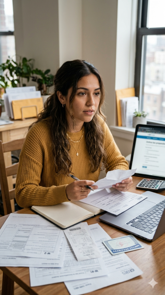 declara taxes por primera vez