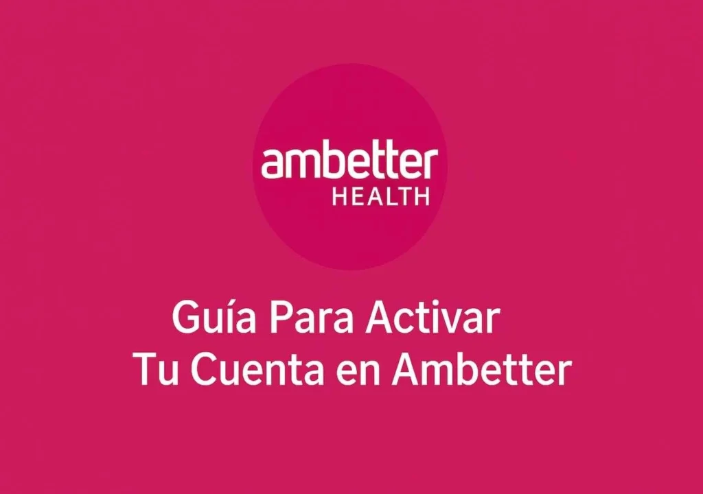 activar cuenta en portal Ambetter